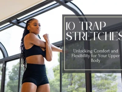 10 trap stretches to relieve neck and shoulder tension, improve upper body flexibility, and enhance posture. Easy stretching exercises for comfort and mobility