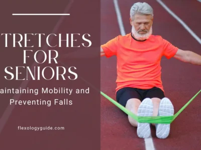 Best stretches for seniors to improve mobility, flexibility, and prevent falls. Learn safe resistance band exercises for aging adults at FlexologyGuide.com.