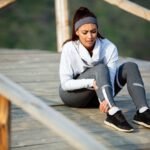 best shoes for plantar fasciitis, including athletic sneakers and orthopedic walking shoes, displayed on a wooden floor with a soft light background to emphasize comfort and support.