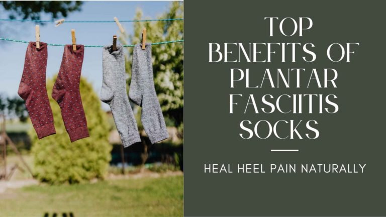 Struggling with stabbing heel pain? Learn how plantar fasciitis socks relieve inflammation, reduce swelling, and support healing