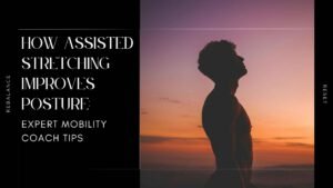 Person lying on a stretch table while a certified stretch therapist assists in a chest-opening stretch—demonstrating how assisted stretching improves posture by releasing tight muscles and enhancing spinal alignment.